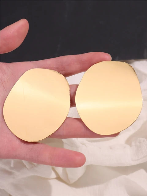 Smooth irregular earrings personalized and fashionable earrings for women