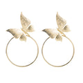 Fashion Alloy Butterfly Personality Earrings Women's Minimalist Trend Earrings