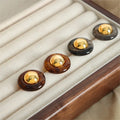 Elegant Women's Earrings Luxury Vintage Jewelry Ear Rings Ladies Bohemian Resin Round Earrings For Women Accessories Trending