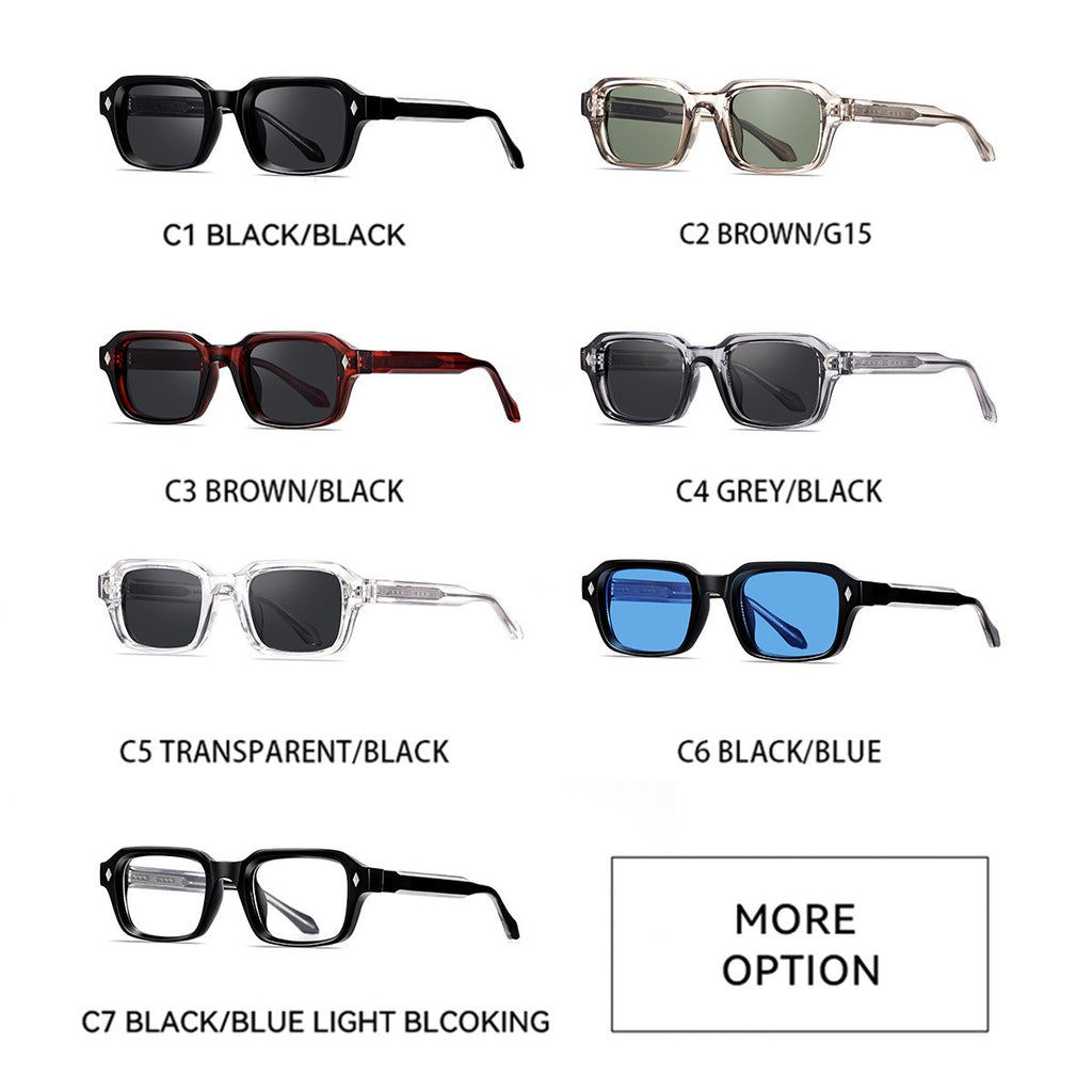 Square Frame Sunglasses Unisex UV400 UV