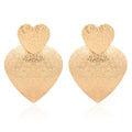 Alloy Geometric Love Earrings Simple Fashion Women's Temperament Earrings