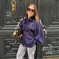 Women's Fashion Striped Shirt