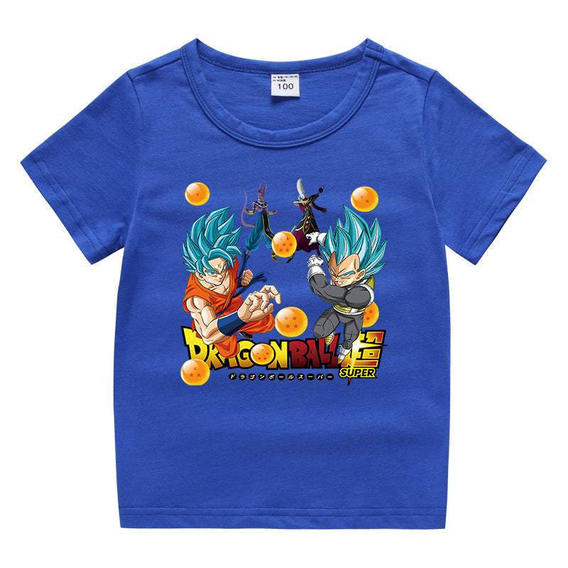 Children's summer clothing short sleeved T-shirt