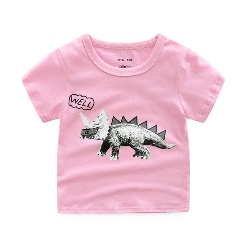 Short Sleeve T-Shirt Kids T-Shirt Premium Boy's T-Shirt Children's Innerwear Kids Clothing Wholesale