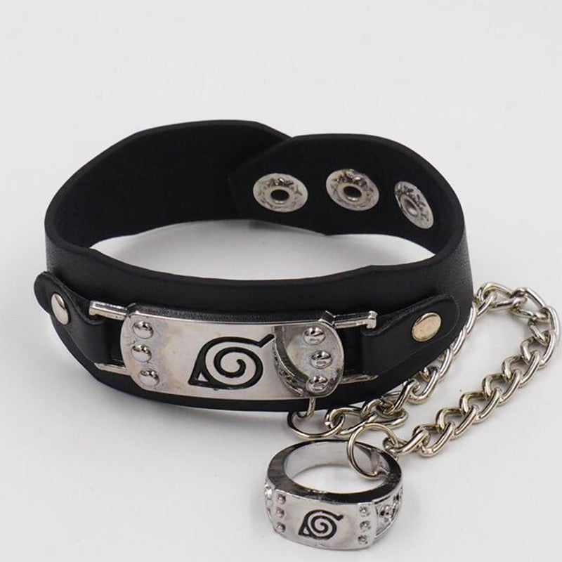 Naruto Logo Bracelets and rings Anime cosplay Prop