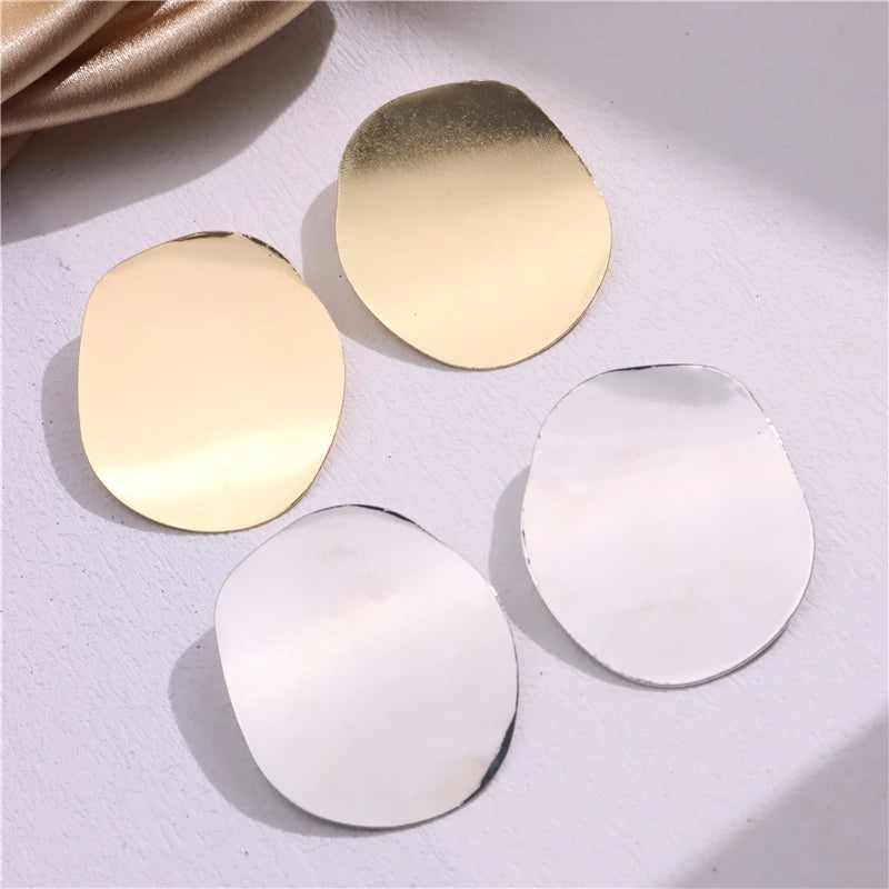 Smooth irregular earrings personalized and fashionable earrings for women