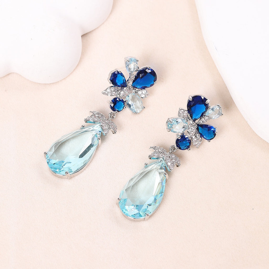 Earrings Light Luxury High Grade Water Drop Earrings