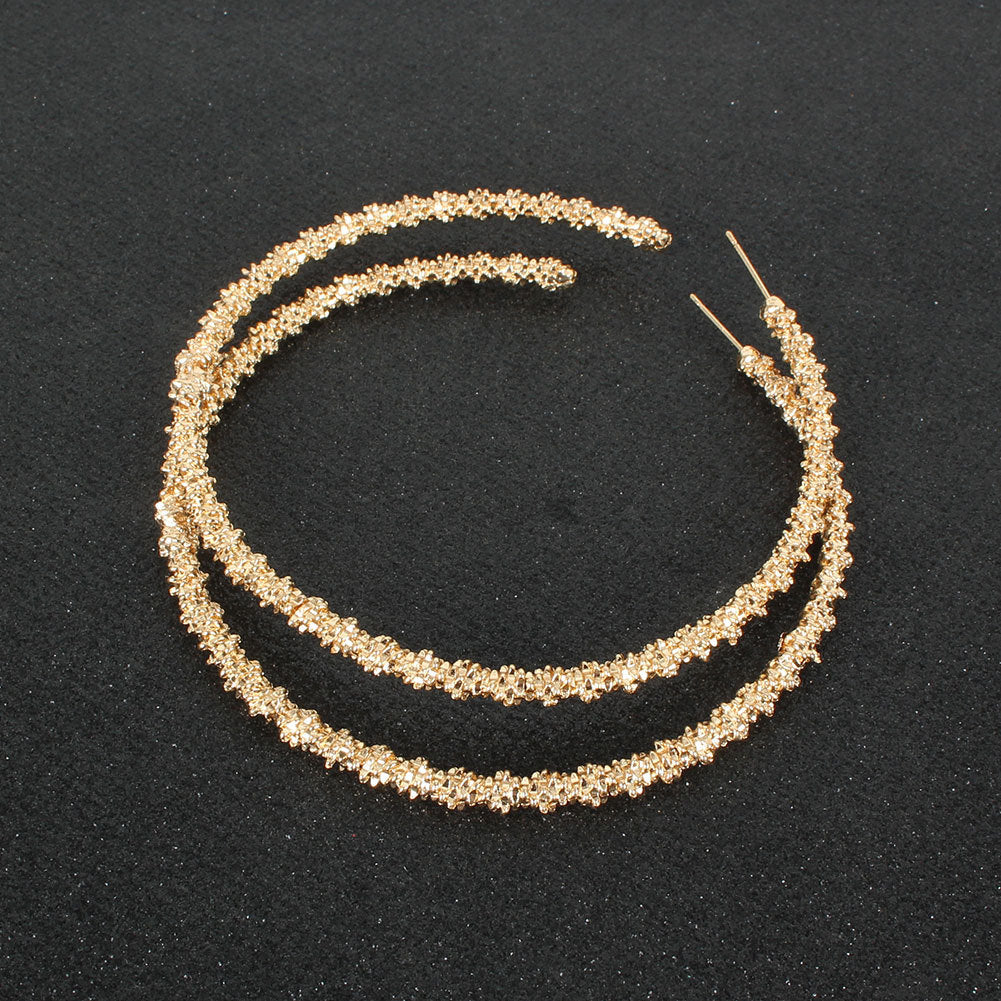 Fashion Alloy Hollow Large Hoop Earrings Women's Earrings