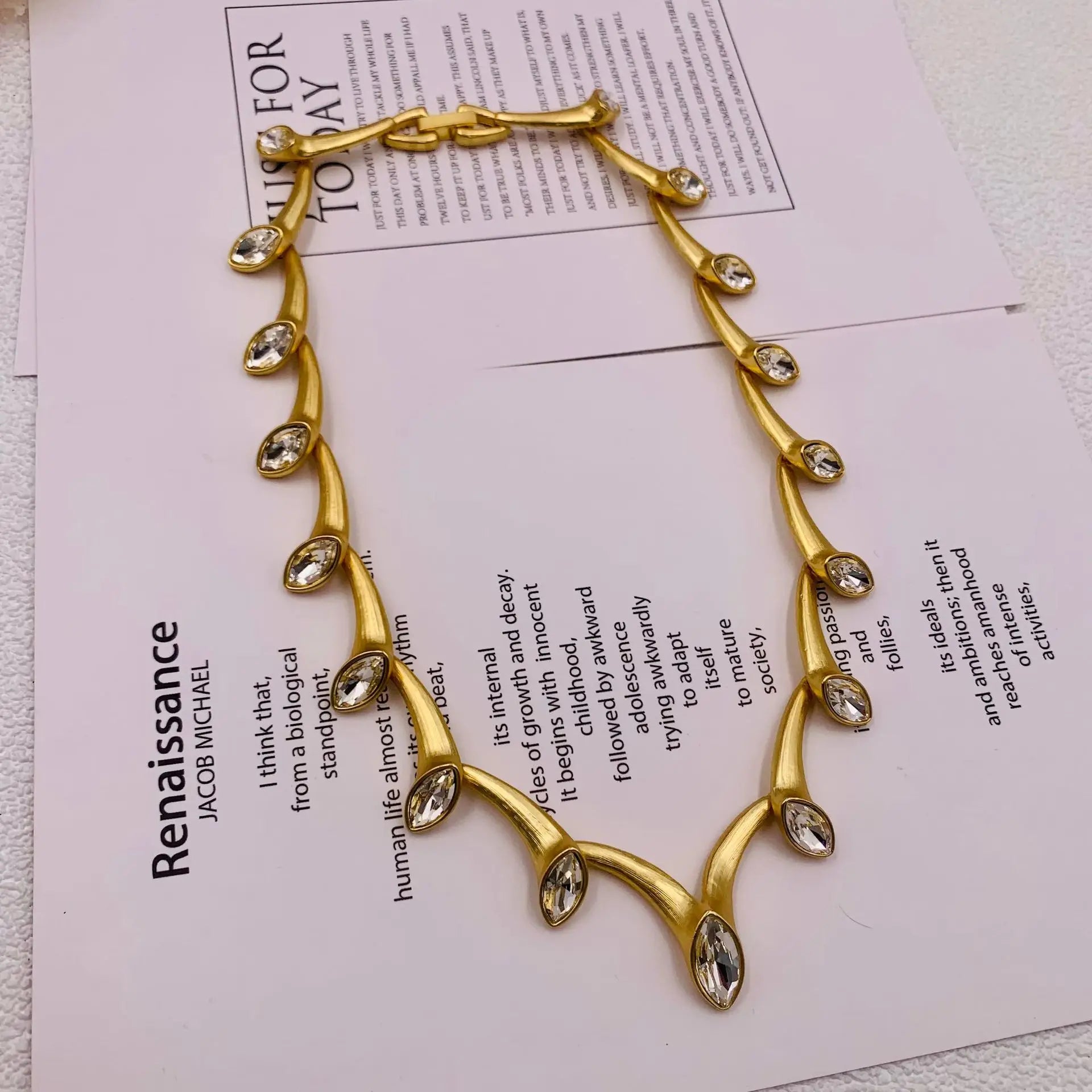 Heavy Industry Elegant Fashion Necklace Neck Chain
