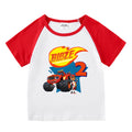 Summer short sleeved T-shirt for boys and girls