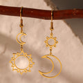 Sun Moon Earrings