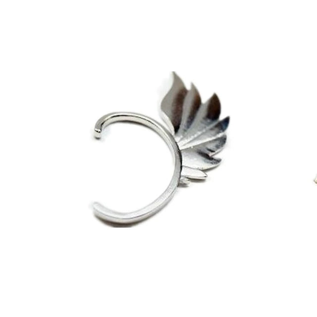 Punk Style Fairy Chain Ear Cuff Wings Earrings Clip For Man Woman Jewelry Valentine's Day/Birthday/Christmas Gifts 1 pcs