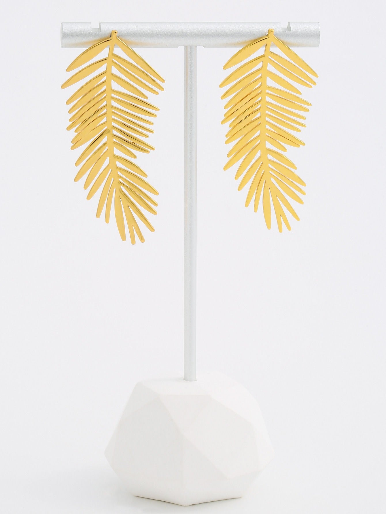 Japanese Instagram Wind Leaf Earrings and Earrings for Women