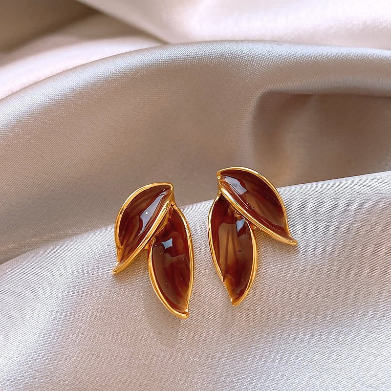 Maillard earrings for women, light luxury, high-end and temperament earrings