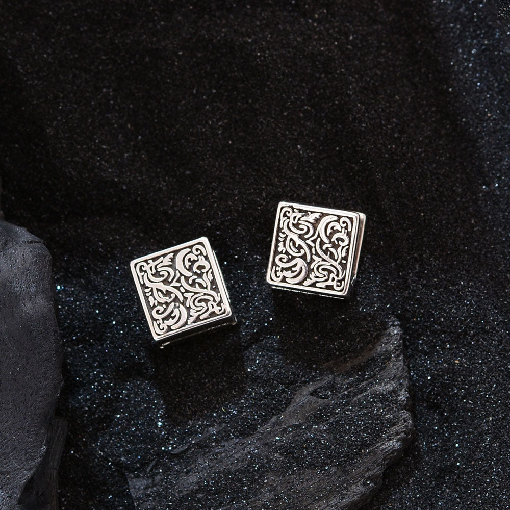 Square Ear Button Female