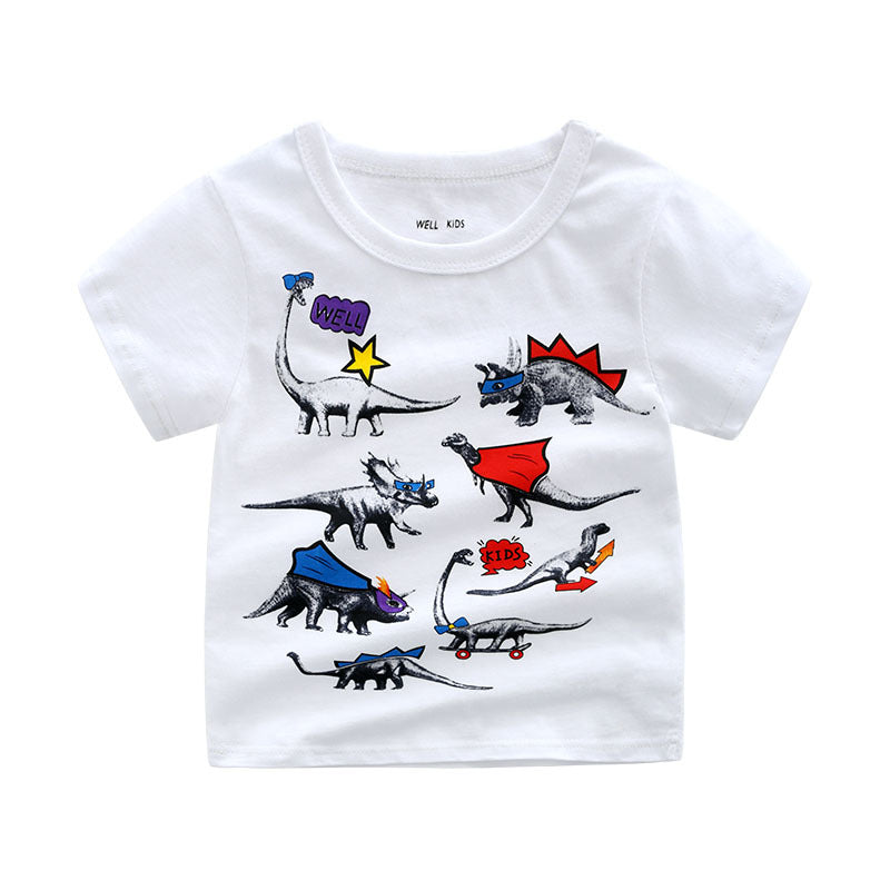 Short Sleeve T-Shirt Kids T-Shirt Premium Boy's T-Shirt Children's Innerwear Kids Clothing Wholesale