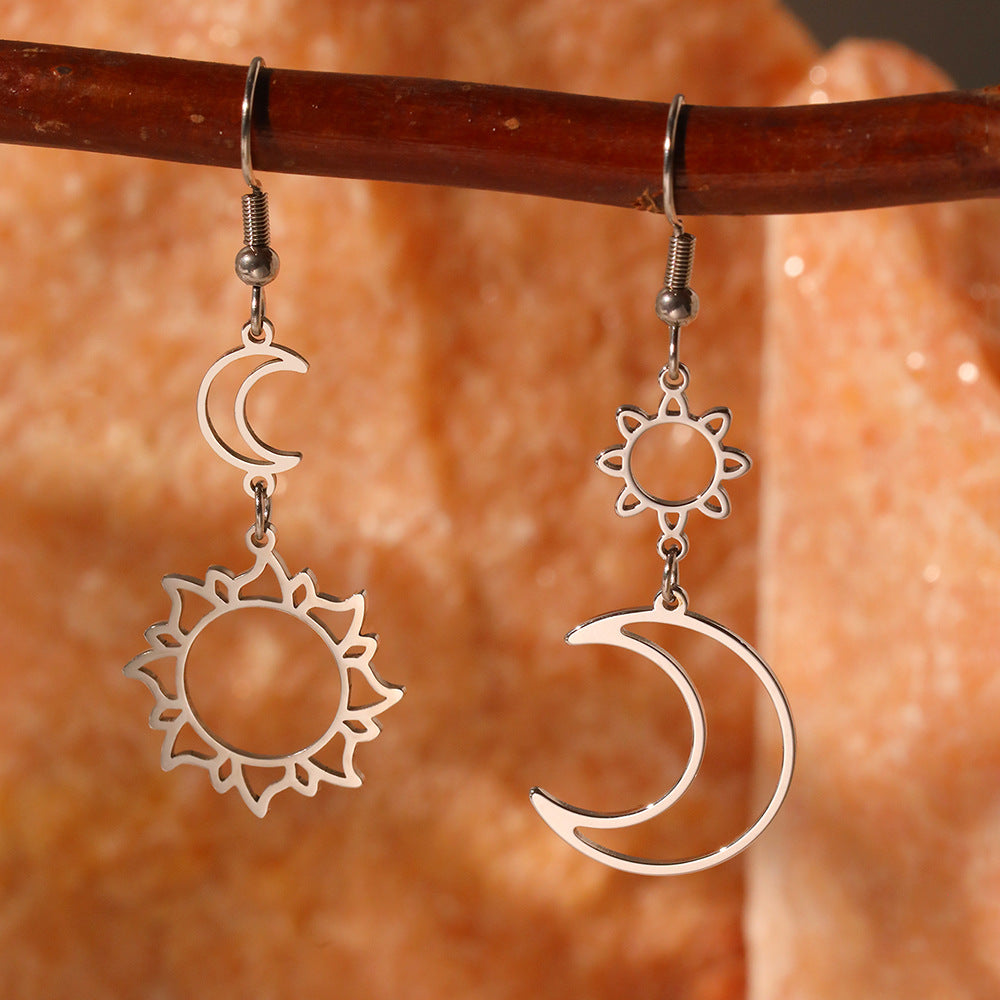 Sun Moon Earrings