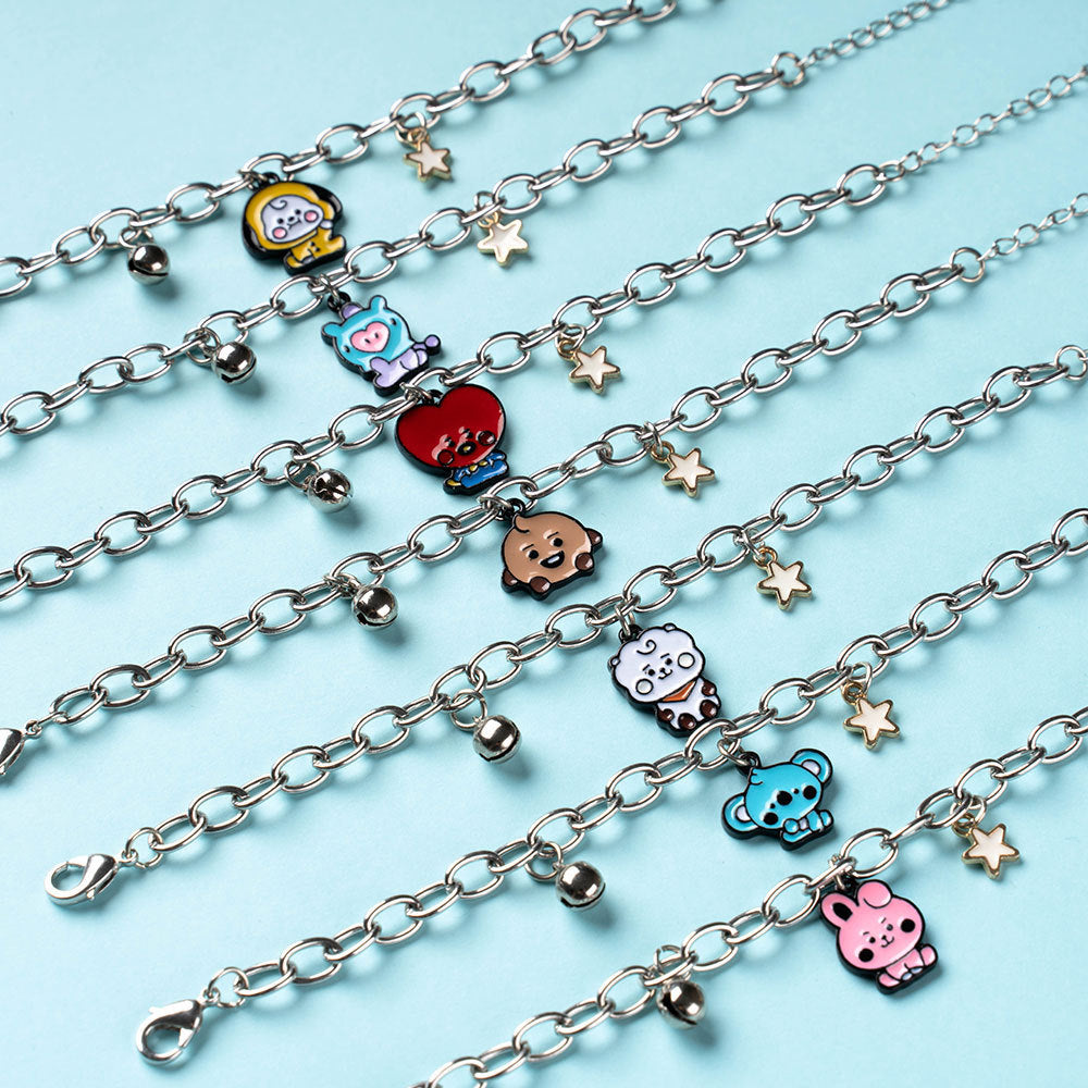 BTS Baby Series Bracelet Cartoon Color Bracelet Student Fan Support Gift