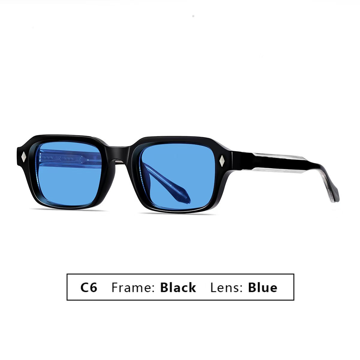 Square Frame Sunglasses Unisex UV400 UV