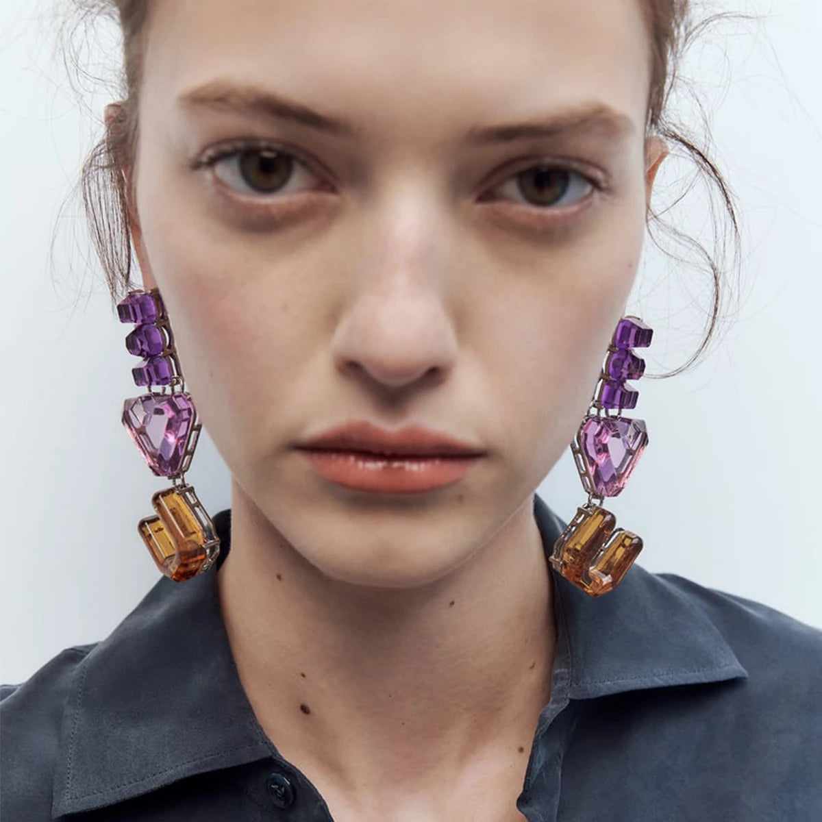 Resin Earrings Fashion Love LOVE Earrings