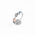 Official same ring Bulletproof Youth League peripheral jewelry ring Korean version cartoon cute couple gift