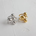 925 Sterling Silver Engagement Rings for Women Couples Creative Trendy Geometric Multilayer Finger Rings Party Jewelry