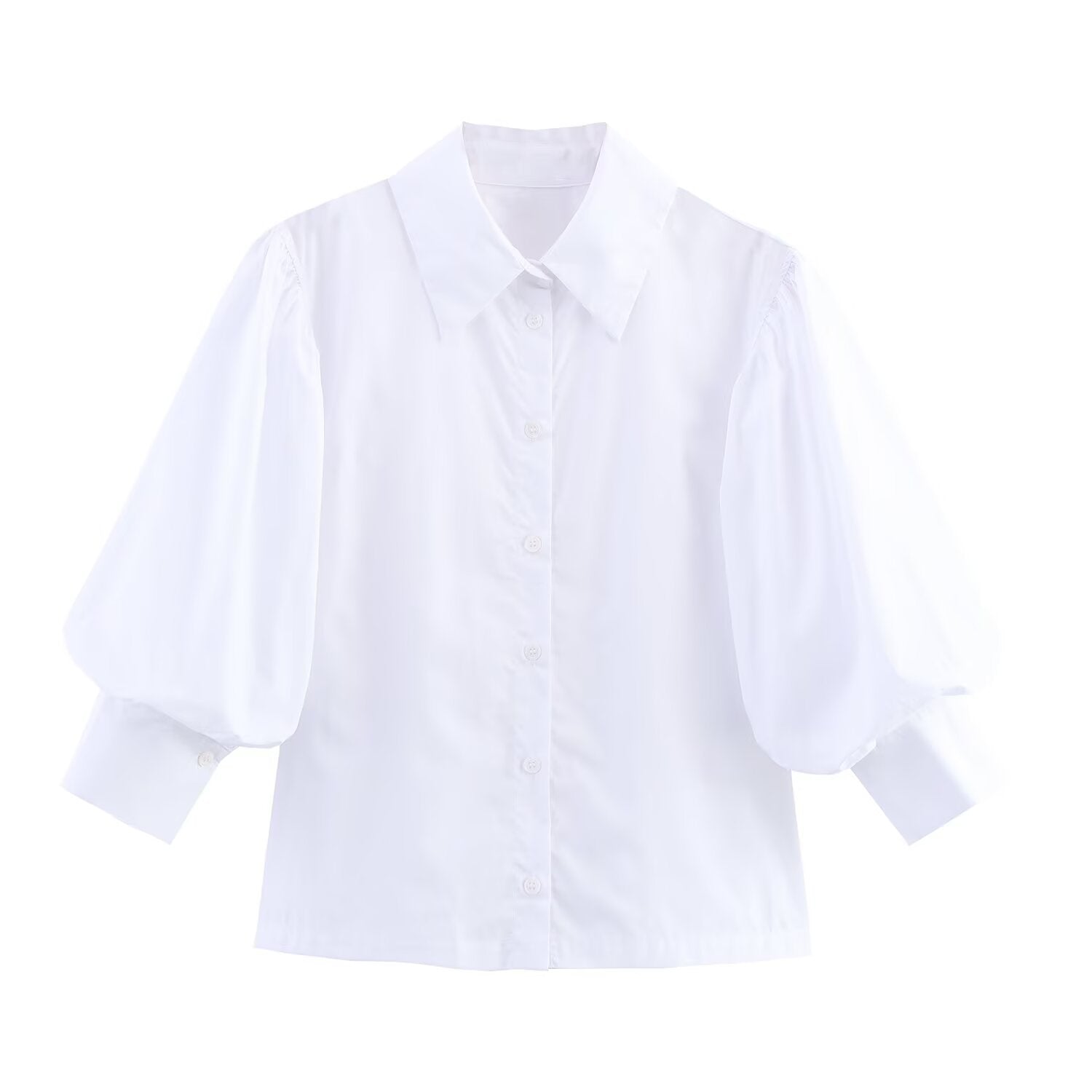 Women's Fashion Casual Poplin Shirt