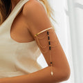 Matsuishi Beach tassel arm chain arm chain metal handmade adjustable arm ring