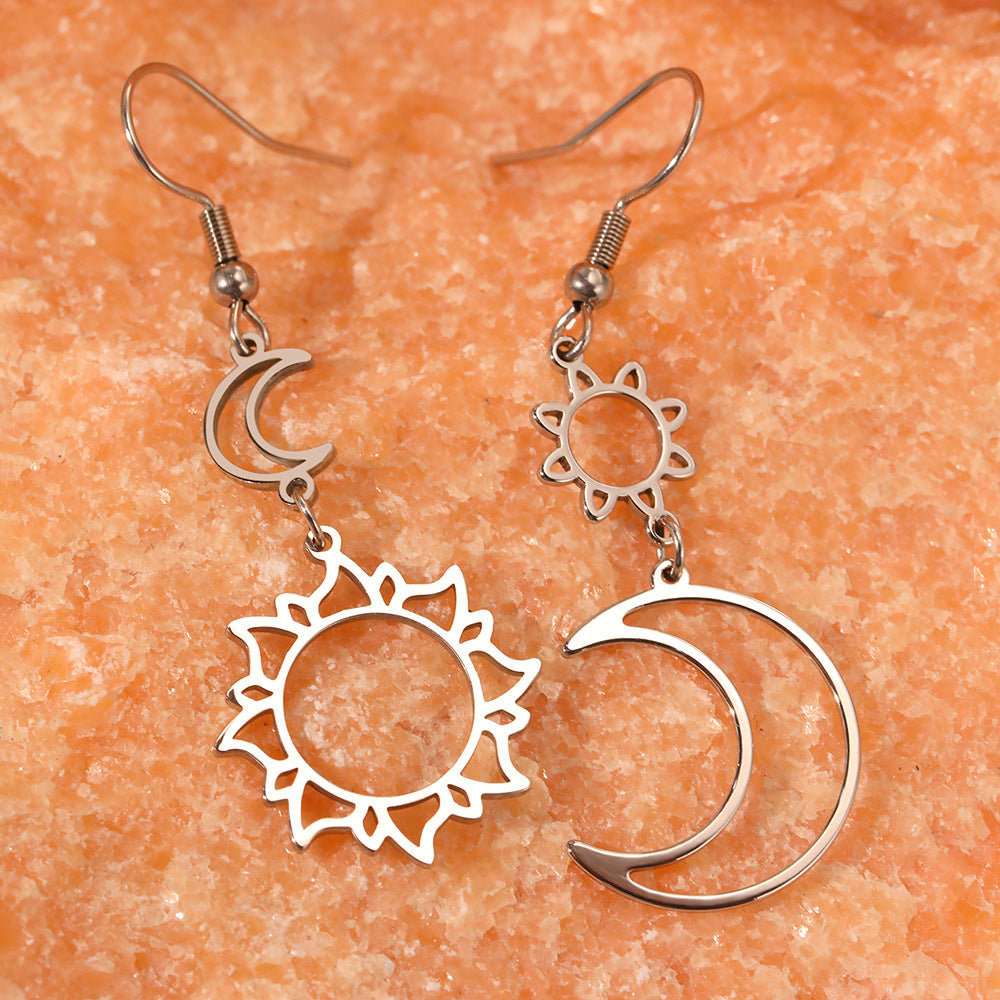 Sun Moon Earrings