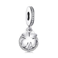 Jewelrypalace 100% 925 Sterling Silver Charms 4 Leaf Clover Charms Beads fit Bracelets Anniversary Gifts Fashion DIY Jewelry