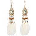 Exaggerated Personality Earrings Fashionable And Simple Water Drop Earrings Female