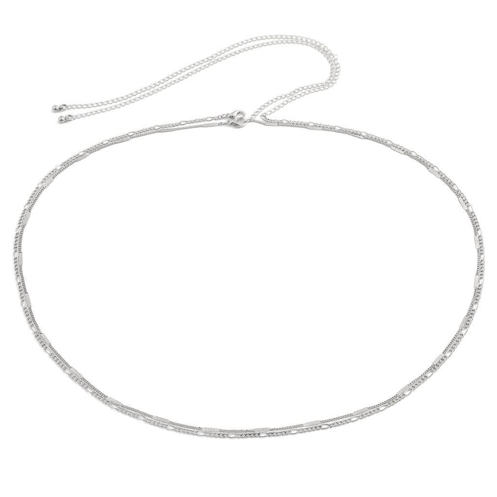 Sexy and cold style double-layer waist chain WAISTCHAIN simple metal body chain