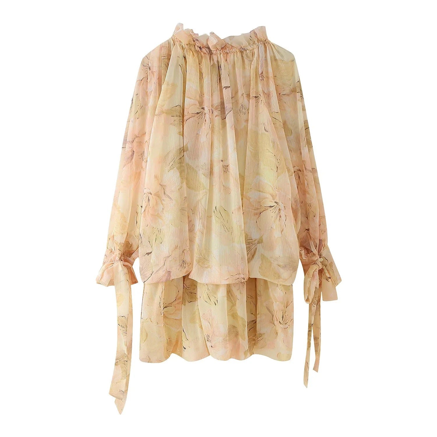 Women's Fashion Printed Short Dress