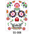 Halloween face sticker