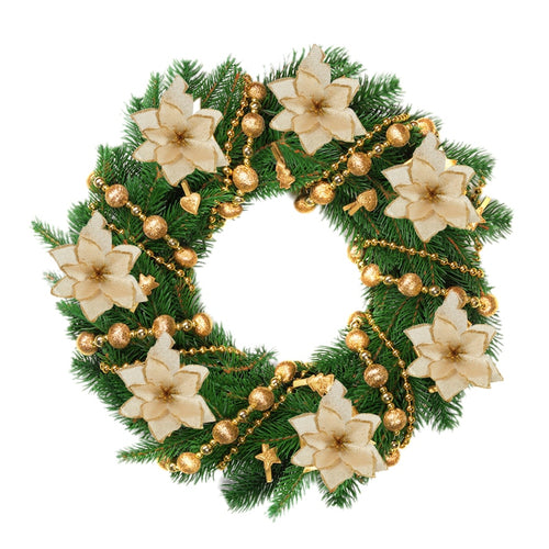 10PCS Artificial Flowers Christmas Tree Ornaments Christmas Decorations for Home Xmas Tree New Year Decor Navidad 2019 natale