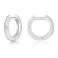 Simple Zircon Micro Inlaid Earrings Female Fashion Copper Plated Earrings