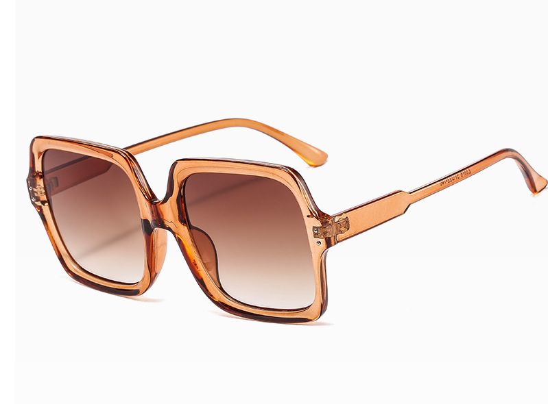 Good Quality And Affordable Retro Gradient Oversized Men Sun Glasses Outdoors Big Frames Sunglass Ladies