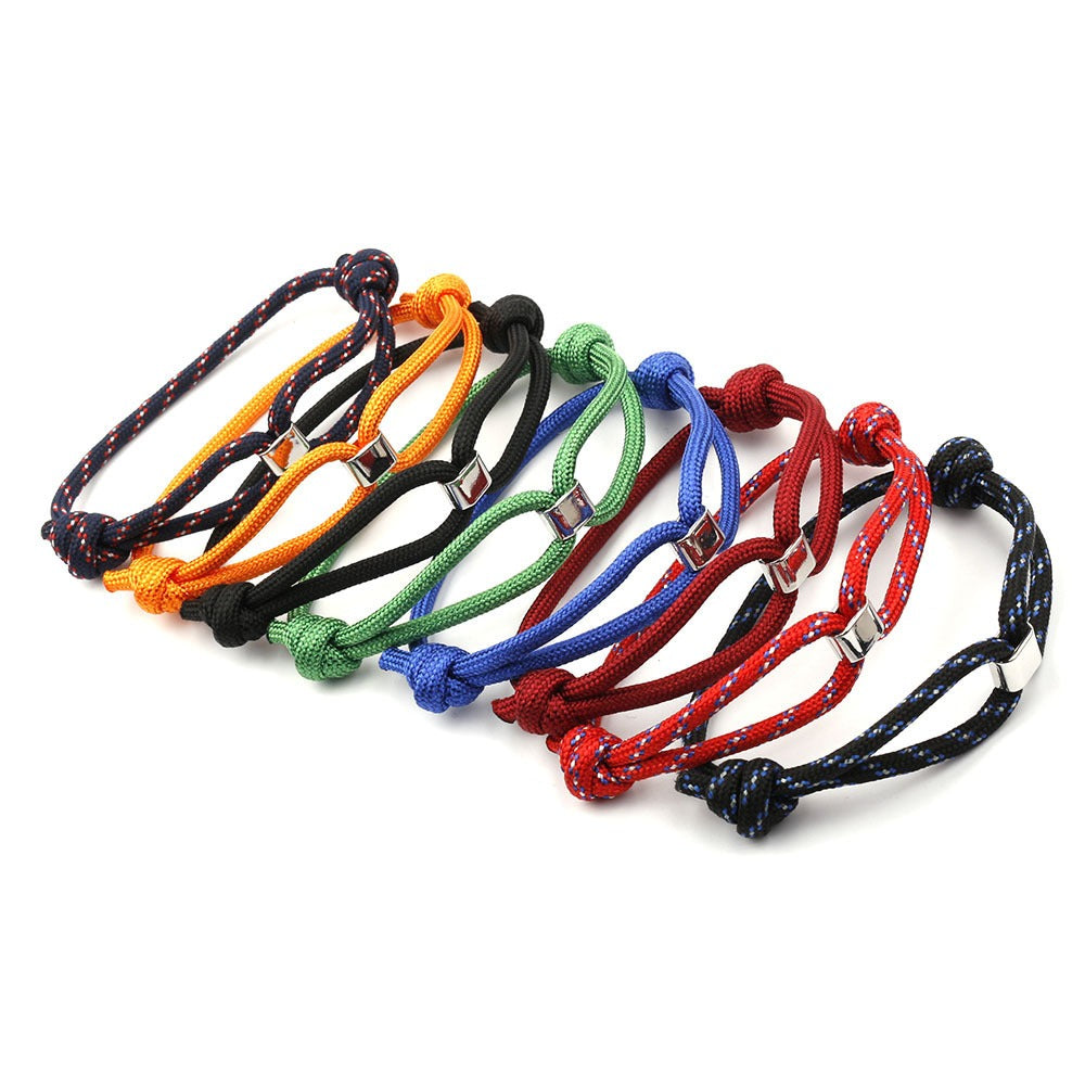 Fashion concentric knot bracelet for couples