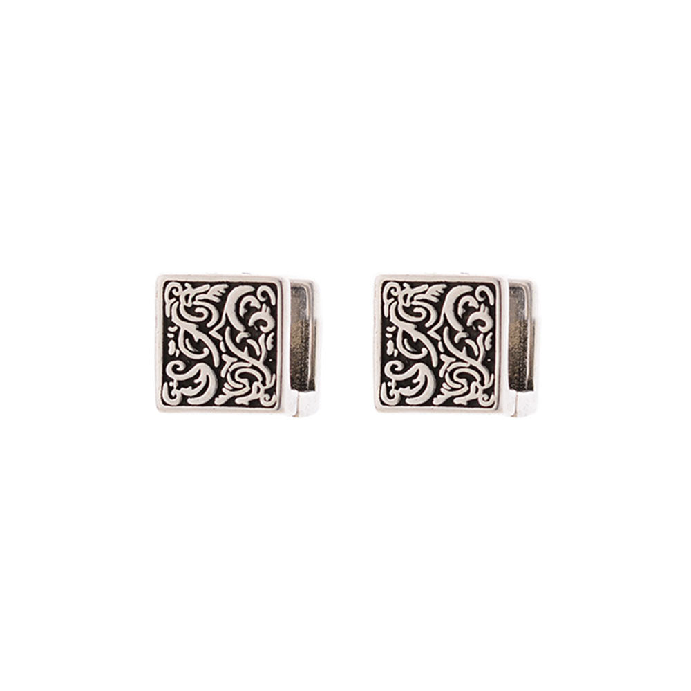 Square Ear Button Female