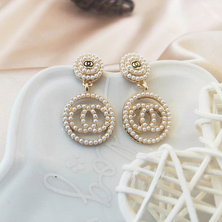XP17 Trendy Water Drop Women Dangle Earrings Long Tassel Ear