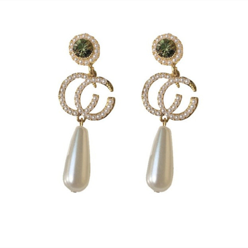 XP17 Trendy Water Drop Women Dangle Earrings Long Tassel Ear