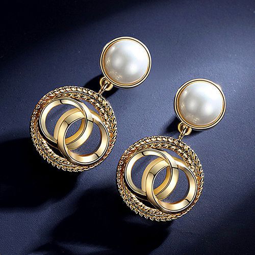 XP17 Trendy Water Drop Women Dangle Earrings Long Tassel Ear