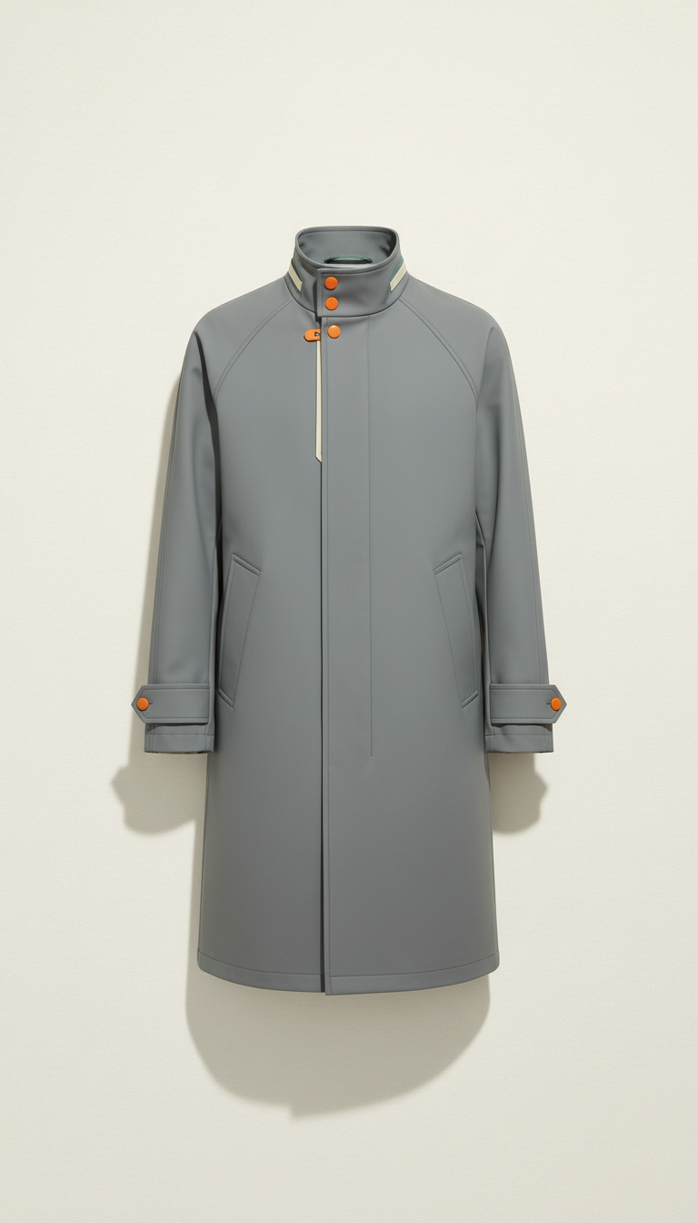 Technical Trench Coat with StormGuard Fabric
